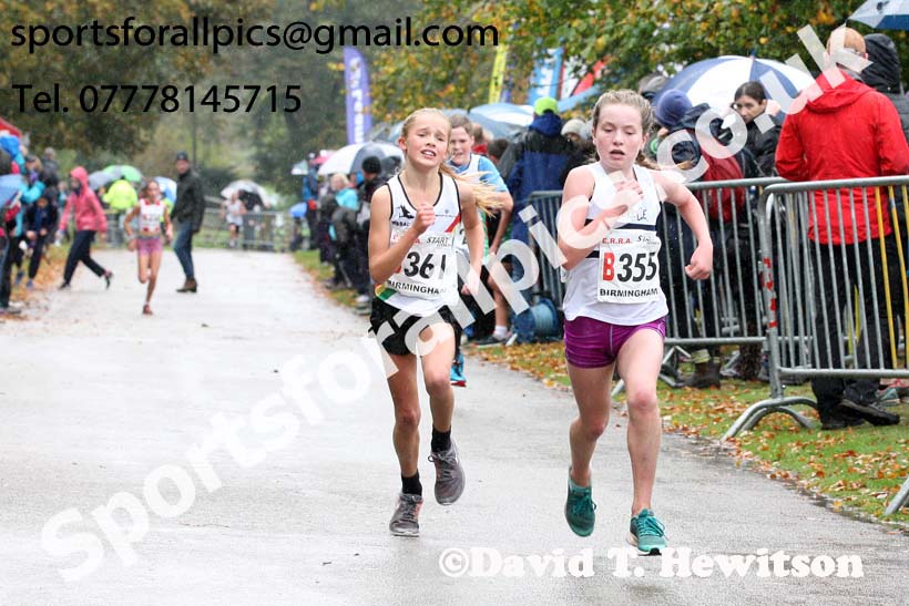 Girls under-13s 3 Stage Relay, 2018 ERRA 6 and 4 Stage and Youngsters Relays. Photo:  David T. Hewitson/Sports for All Pics